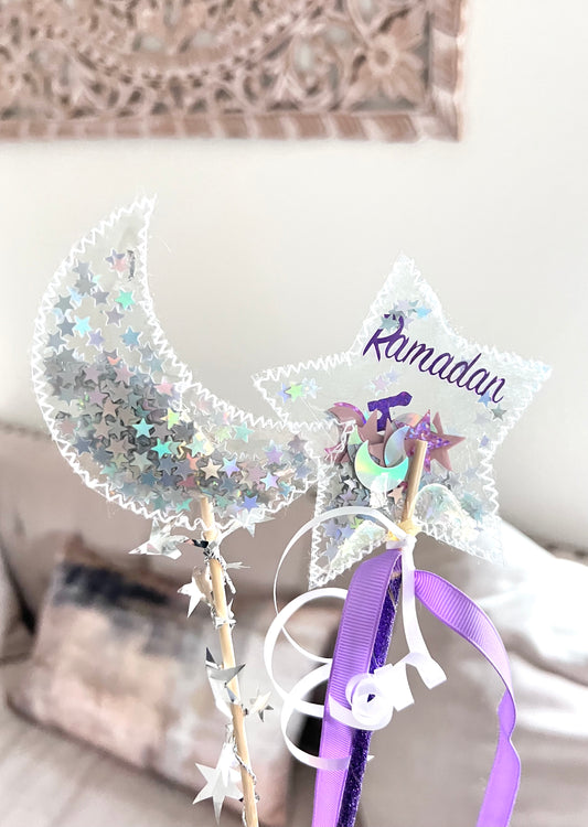 Ramadan Confetti Wands Craft