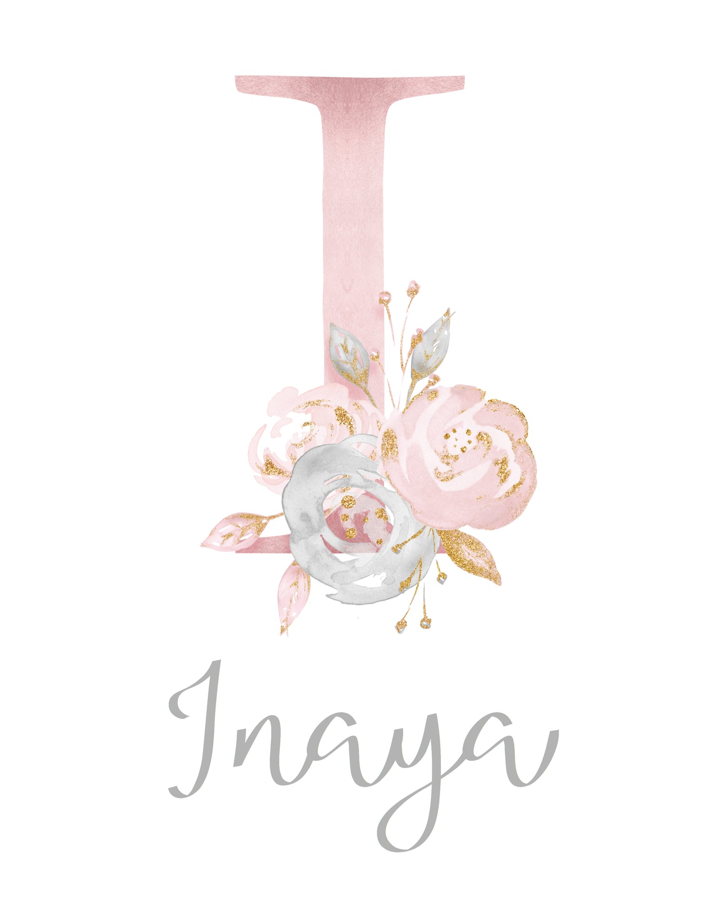 Girls Custom Name Print