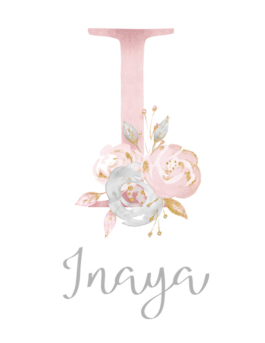 Girls Custom Name Print