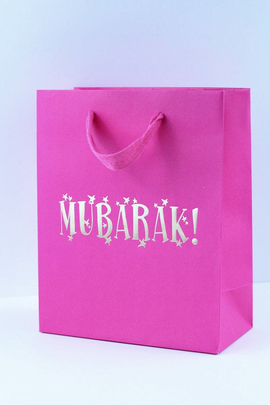 Small Fushia Gift Bag