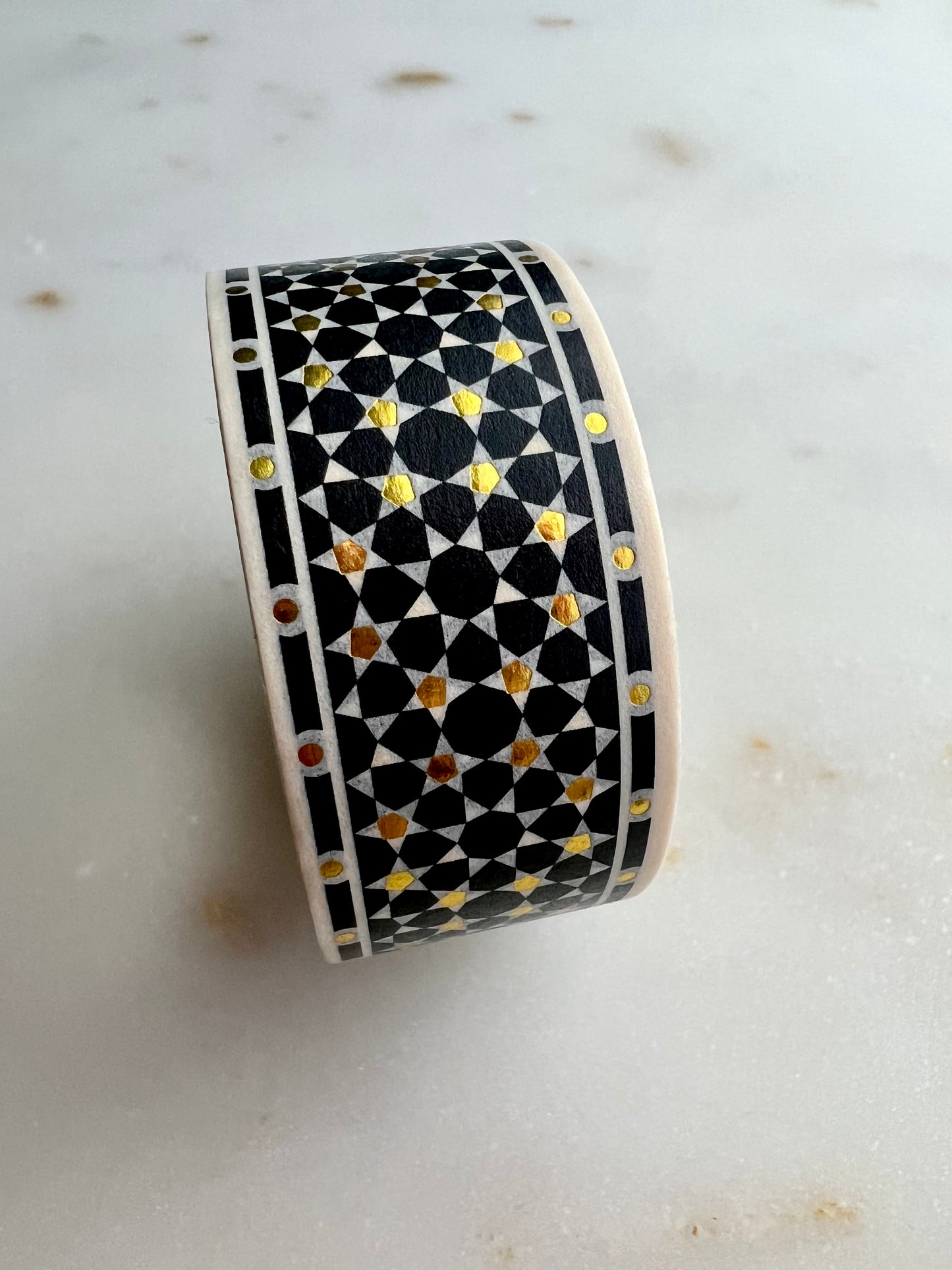 Midnight Geometric Washi Tape