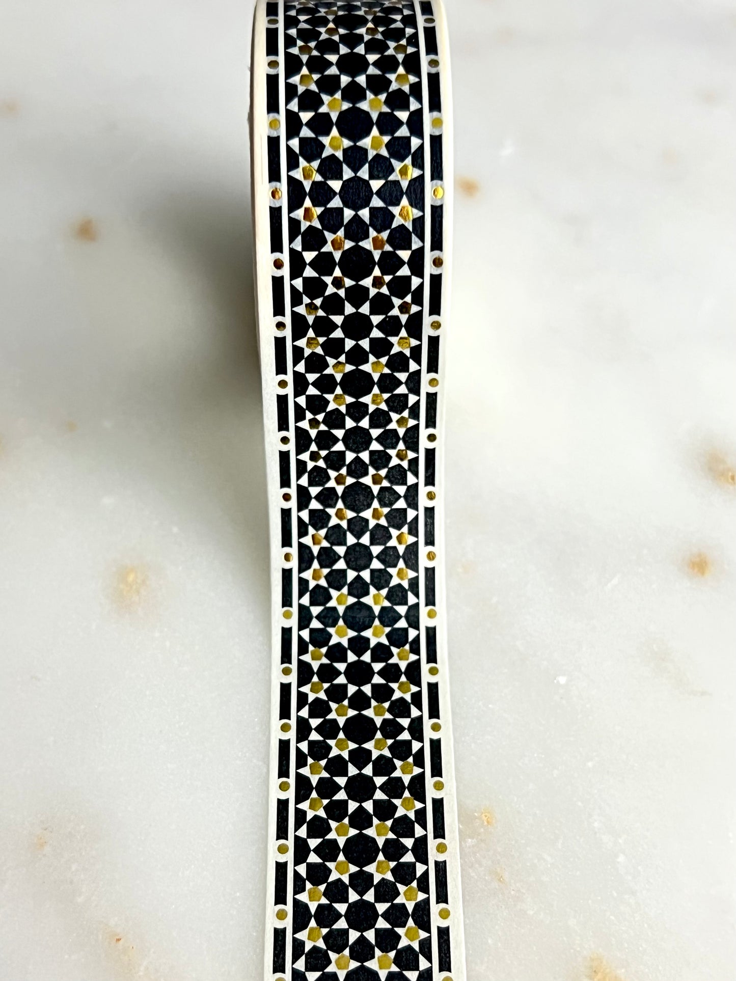 Midnight Geometric Washi Tape