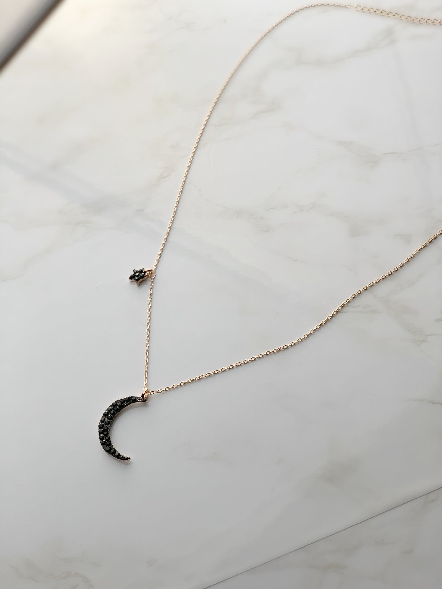 Star Moon Necklace