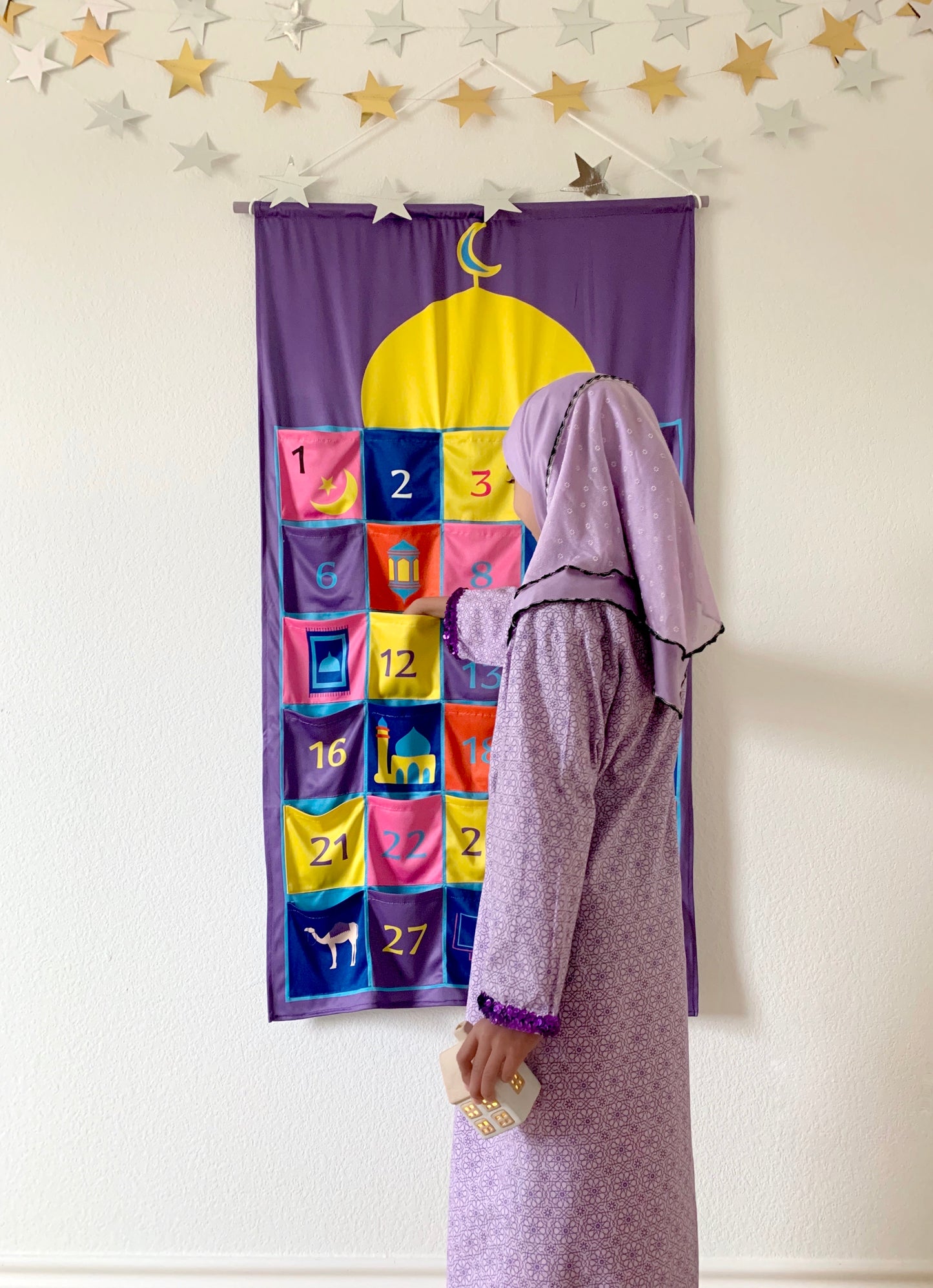 Ramadan Wall Calendar With Pockets