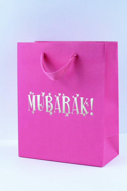 Large Fuschia Gift Bag