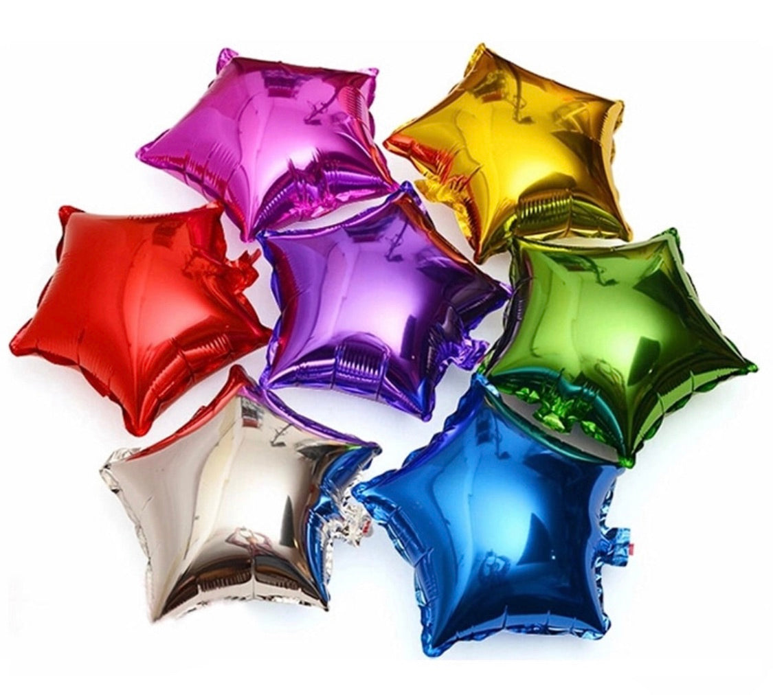 Star Balloons 10”